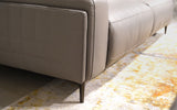 Perfect for Robot Vacuum | Italian Leather | Lavandula Modern Motion Reclining Sofa Set | Mofit Home Furniture