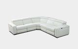 Peonia 5pc Small Modern Motion Reclining Sectional