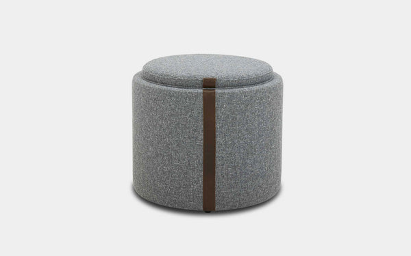 Fiore Reversible Ottoman with Storage | Fabric |  MoFit Home Furniture 