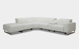 Lily 6pc Modern Motion Recliner with Ottoman