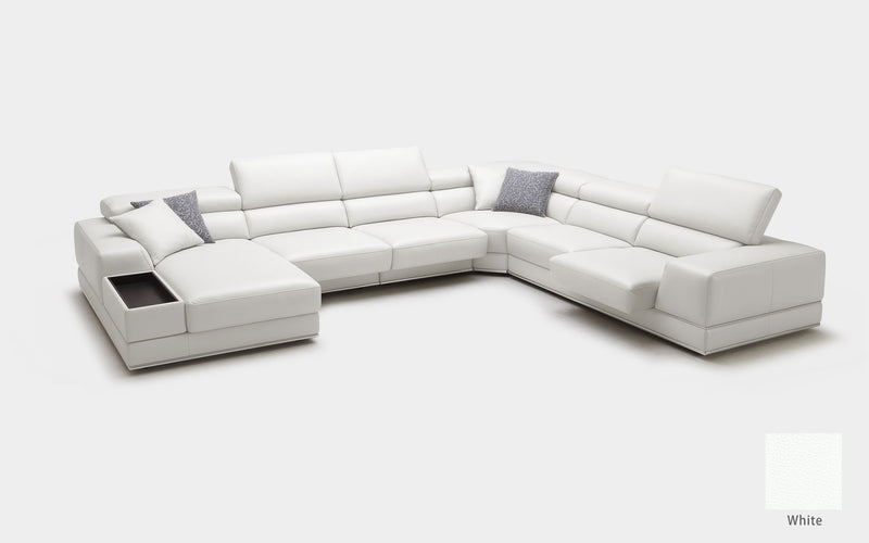 Geranium 6pc Modern Motion Recliner with Storage